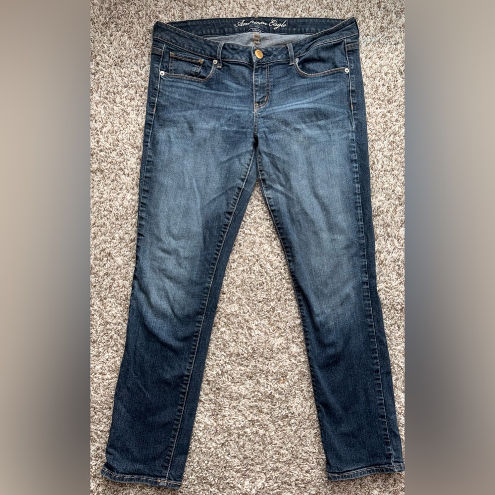 Boys Jeans Bundle Size 14/16 Zara Levi’s American Eagle Denim Lot - Picture 12 of 14